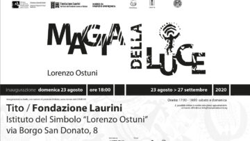 LOCANDINA MOSTRA LORENZO OSTUNI