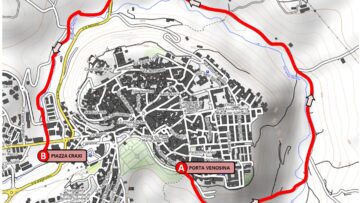 Tracciato UrbanTrek Melfi