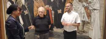 da sx Marwa_Anelli_Padre Charbell